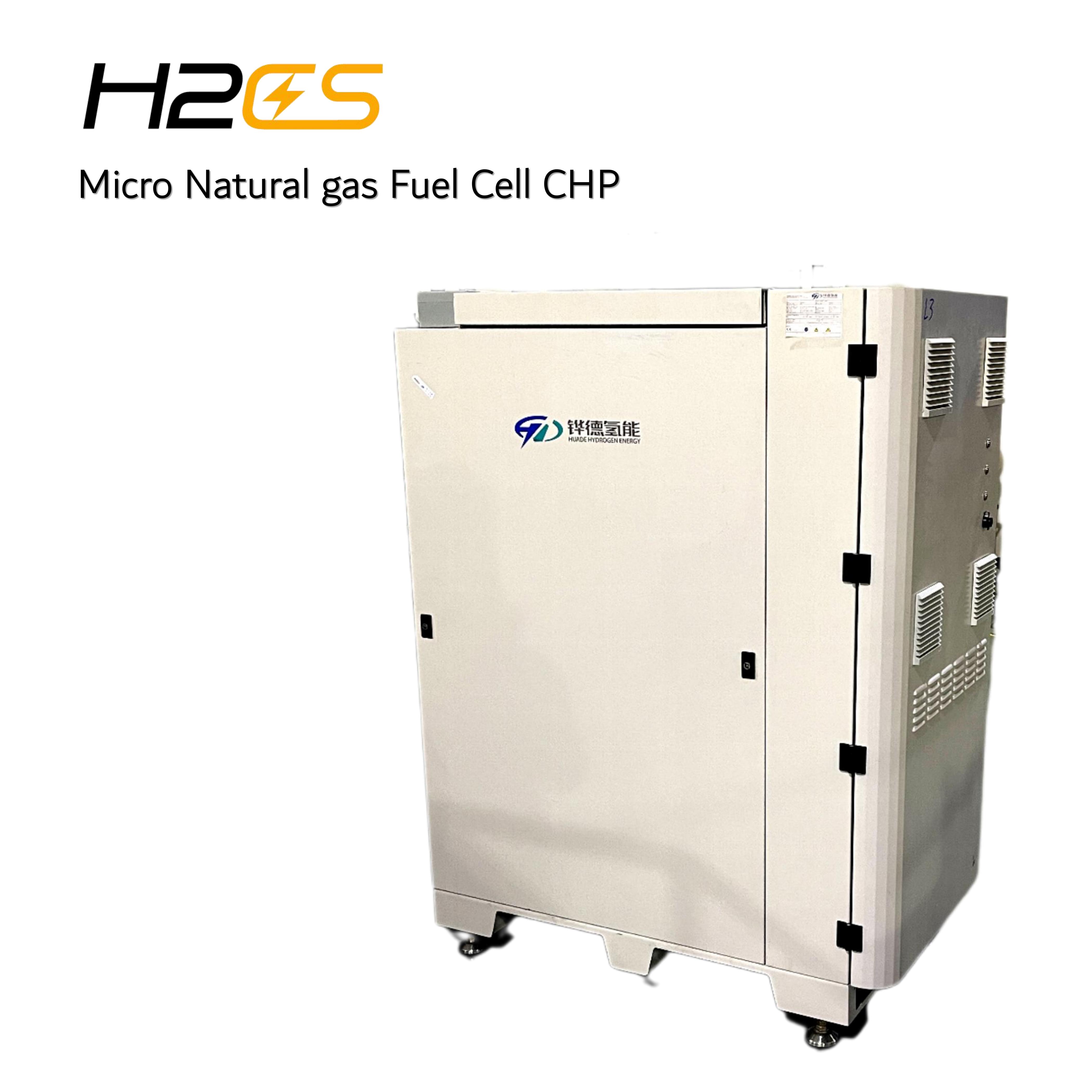 Flow Micro Fuel Cell Cooling KWK-System